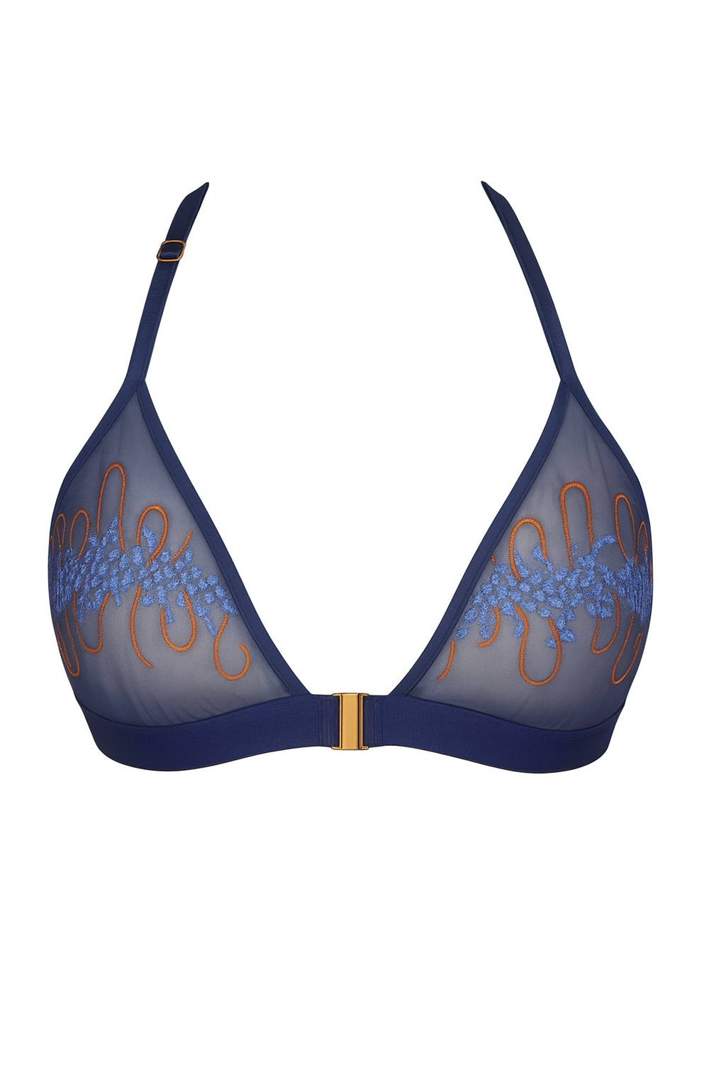 Brassière Triangle Chantelle – Transparence raffinée & broderies lumineuses