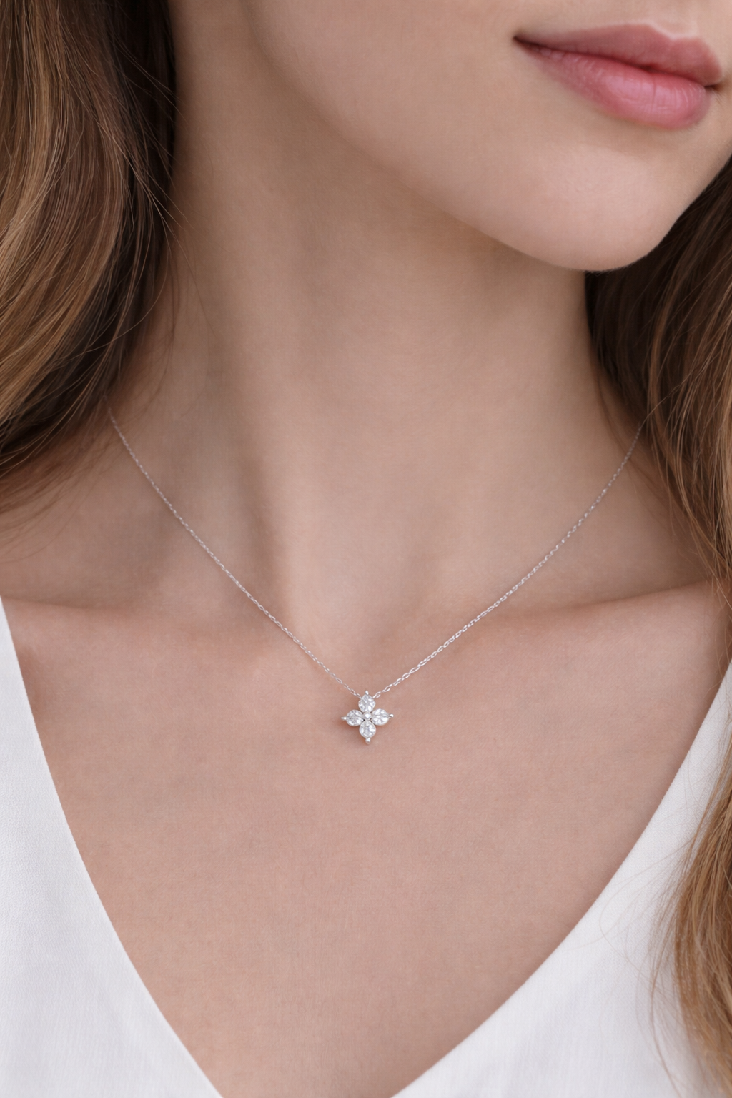 Collier Étoile Florale