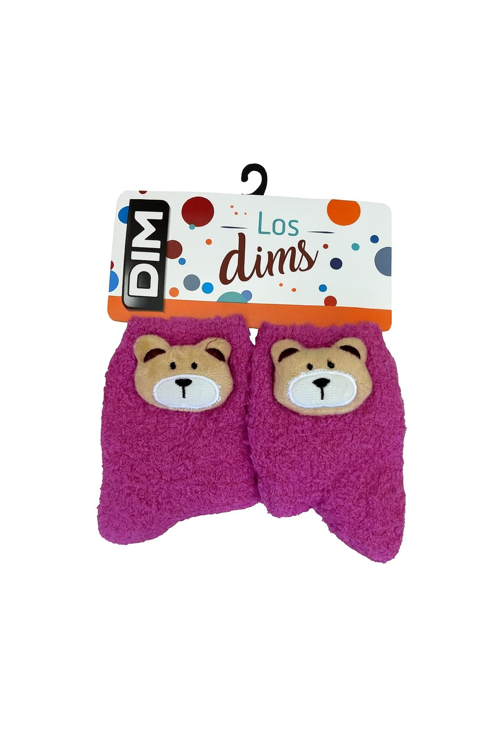 Chaussettes d’intérieur antidérapantes DIM – Modèle Ours